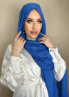 Hijab Viscose light bleu électrique