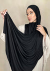 Hijab Jersey Premium Noir