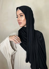Hijab Jersey Premium Noir