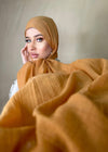 Hijab Viscose fine camel