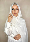 Hijab Viscose light Blanc