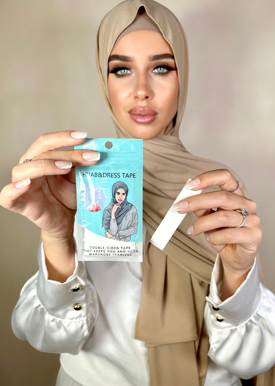 Ruban adhésif double face hijab