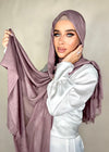 Hijab Viscose light vieux rose