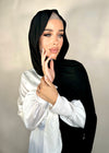 Hijab Jersey bambou noir