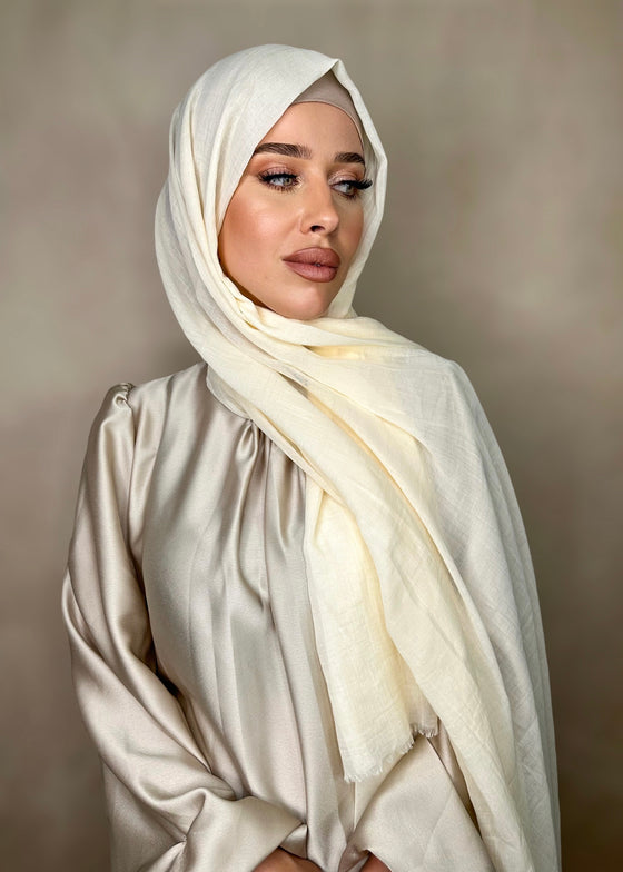 Hijab Viscose Fine Nude