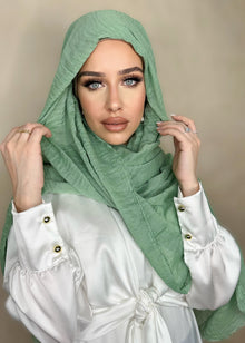  Hijab Viscose light vert menthe