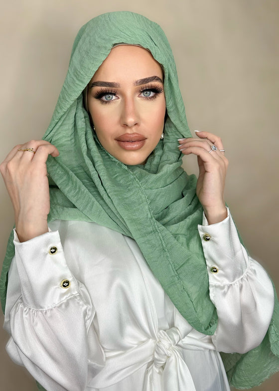 Hijab Viscose light vert menthe