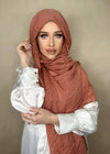 Hijab Viscose light framboise