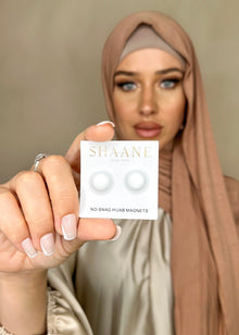  Lot 2 Aimants à Hijab anti trou blanc