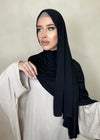 Hijab Jersey Premium Noir