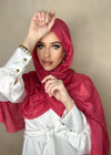 Hijab Viscose light cerise