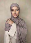 Hijab Jersey Premium taupe