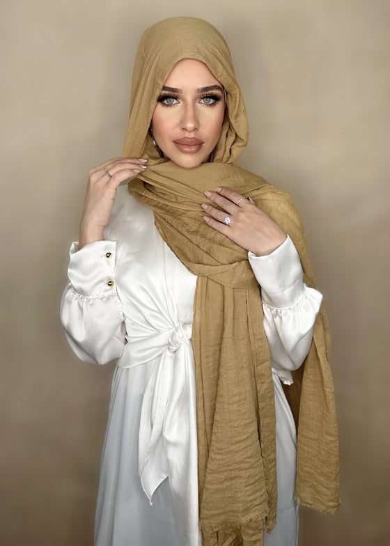 Hijab Viscose light Caramel